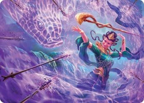 Snakeskin Veil Art Card (19/54) [Tarkir: Dragonstorm Art Series] | Tacoma Games