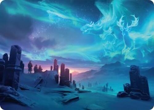 Auroral Procession Art Card (20/54) [Tarkir: Dragonstorm Art Series] | Tacoma Games
