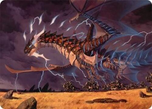 Neriv, Heart of the Storm Art Card (25/54) [Tarkir: Dragonstorm Art Series] | Tacoma Games