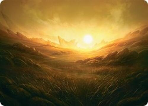 Plains Art Card (31/54) [Tarkir: Dragonstorm Art Series] | Tacoma Games