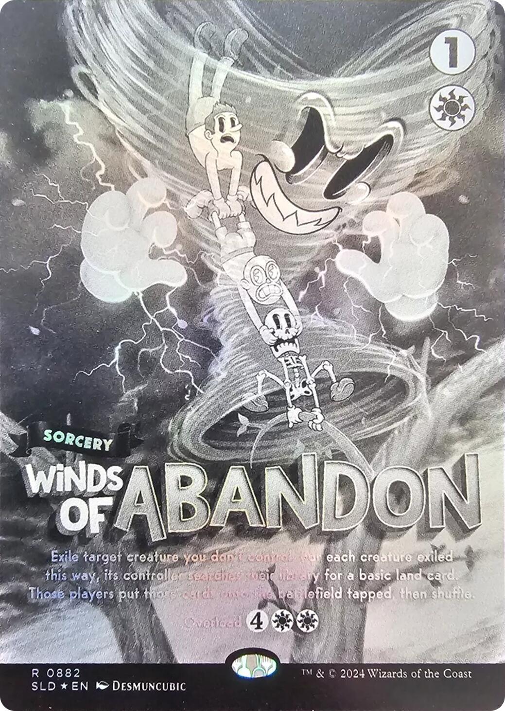 Winds of Abandon (Black & White Foil) [Secret Lair Drop Series] | Tacoma Games