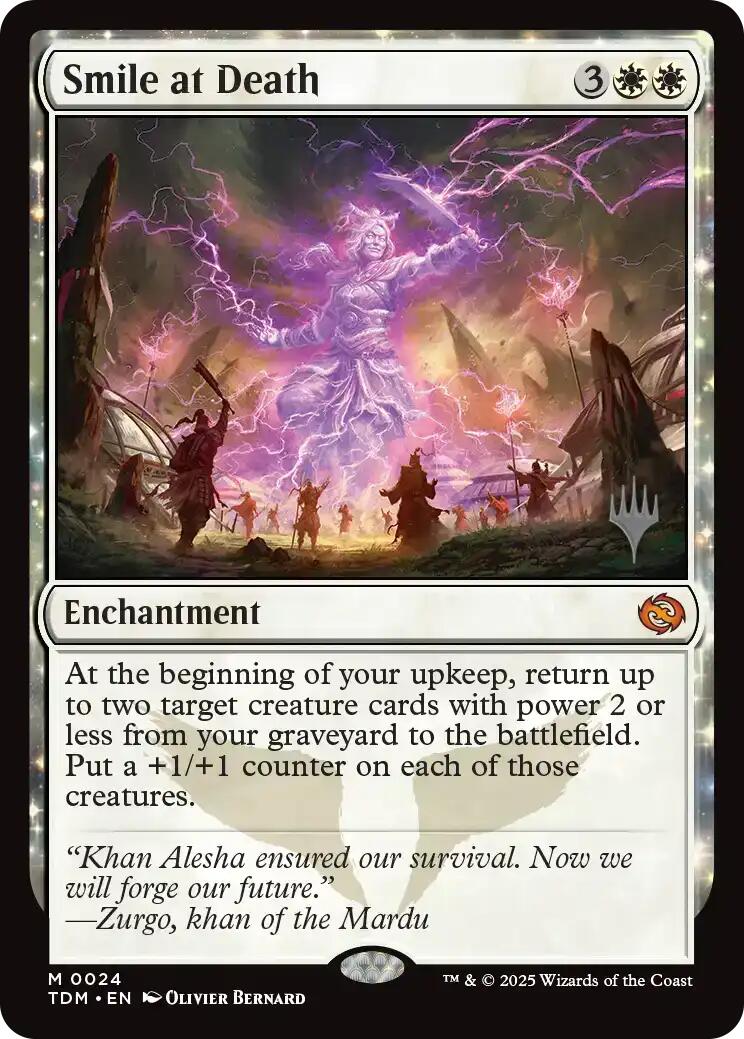 Smile at Death [Tarkir: Dragonstorm Promos] | Tacoma Games