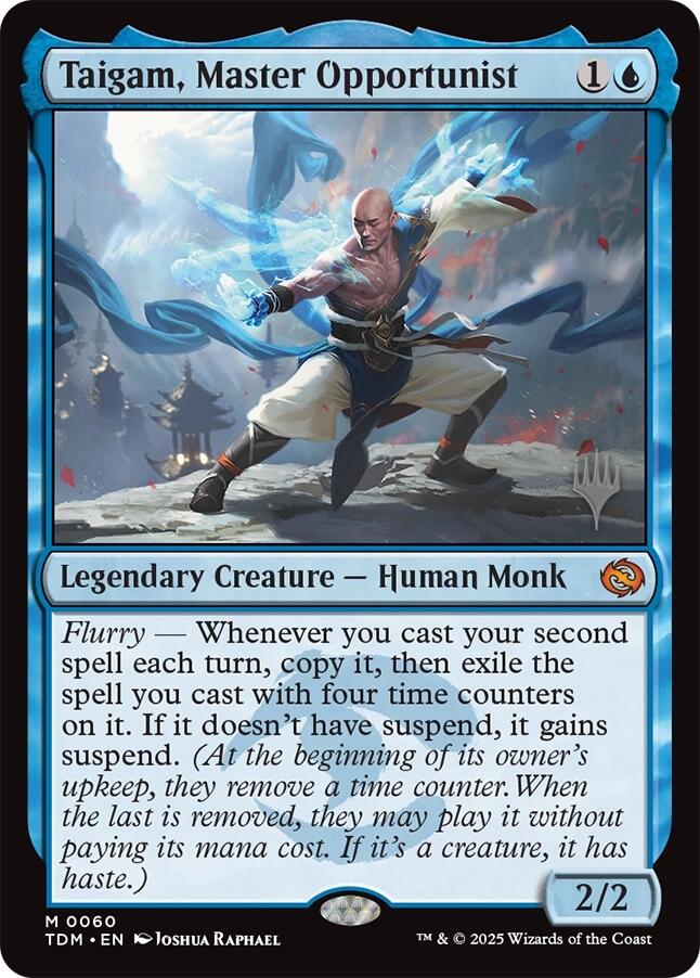 Taigam, Master Opportunist [Tarkir: Dragonstorm Promos] | Tacoma Games