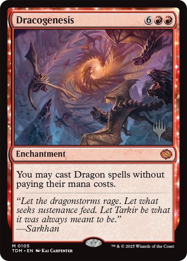 Dracogenesis [Tarkir: Dragonstorm Promos] | Tacoma Games
