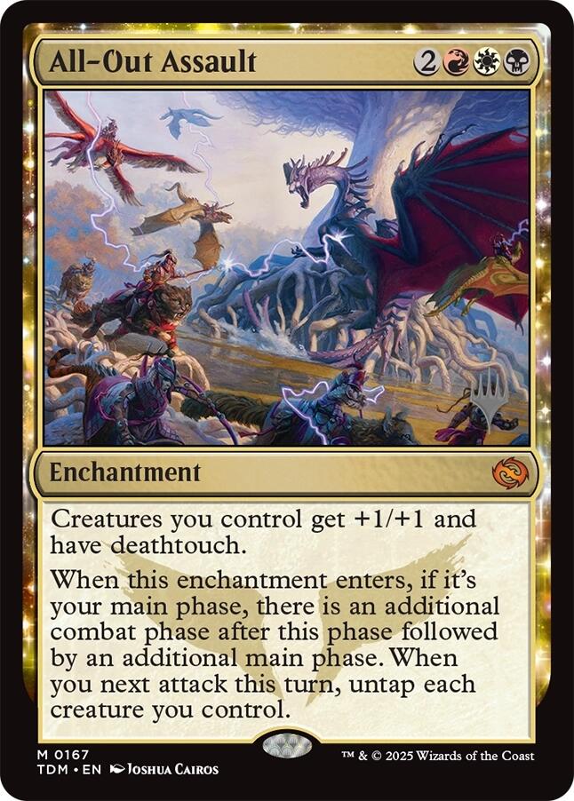 All-Out Assault [Tarkir: Dragonstorm Promos] | Tacoma Games