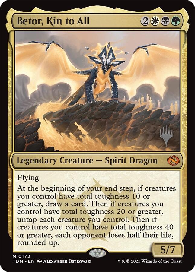 Betor, Kin to All [Tarkir: Dragonstorm Promos] | Tacoma Games