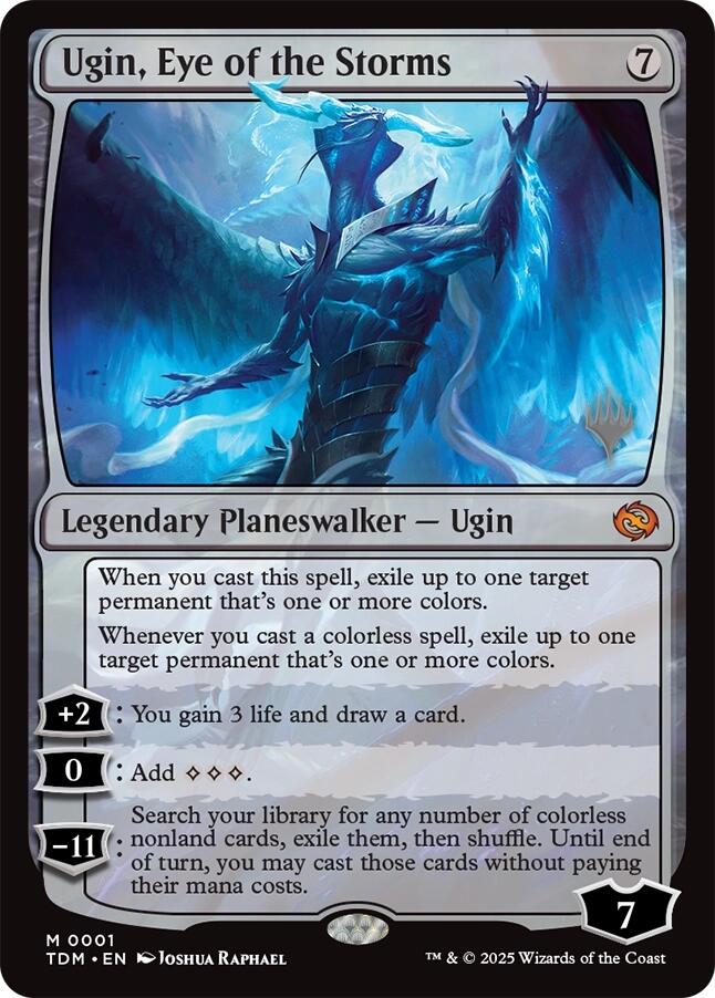 Ugin, Eye of the Storms [Tarkir: Dragonstorm Promos] | Tacoma Games