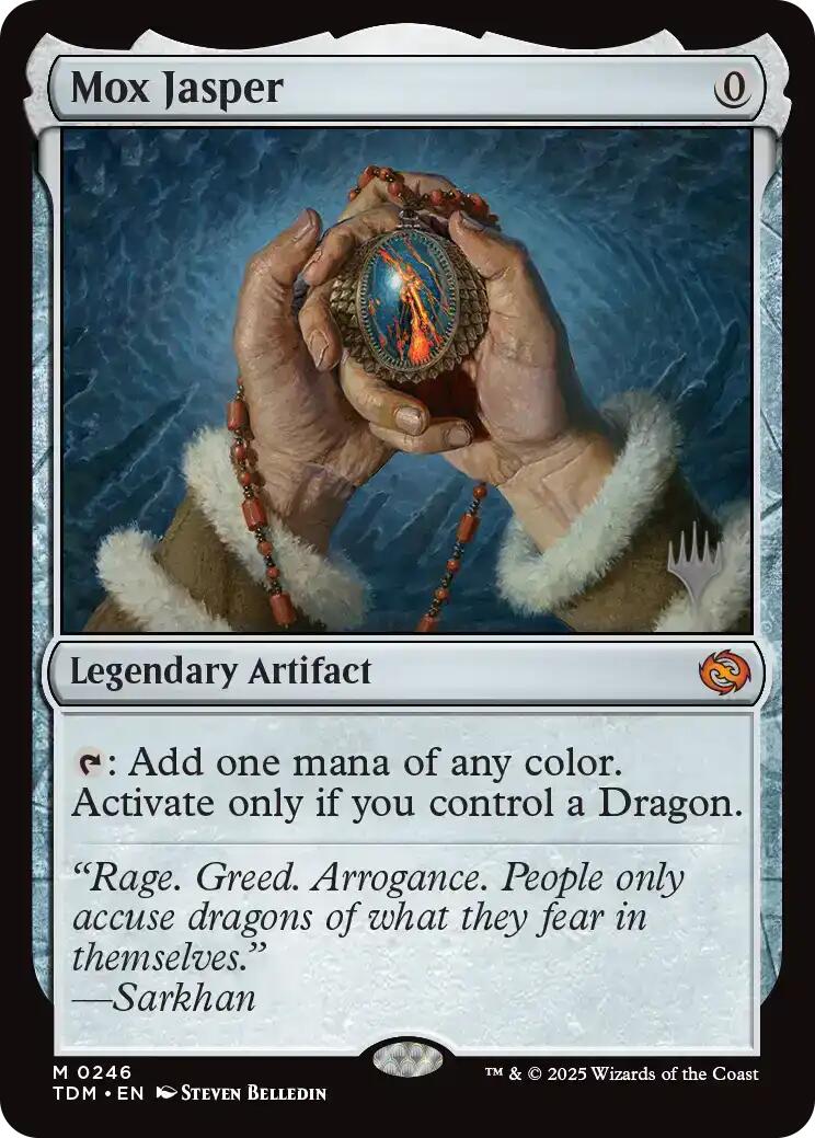Mox Jasper [Tarkir: Dragonstorm Promos] | Tacoma Games