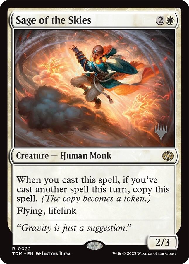 Sage of the Skies [Tarkir: Dragonstorm Promos] | Tacoma Games