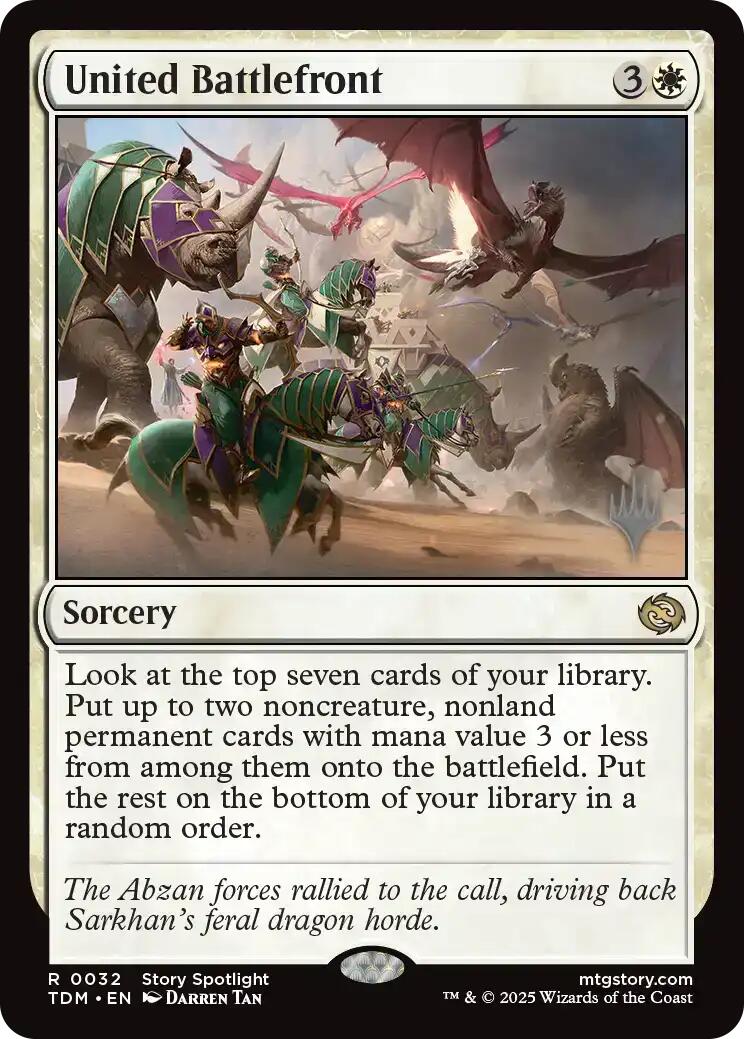 United Battlefront [Tarkir: Dragonstorm Promos] | Tacoma Games