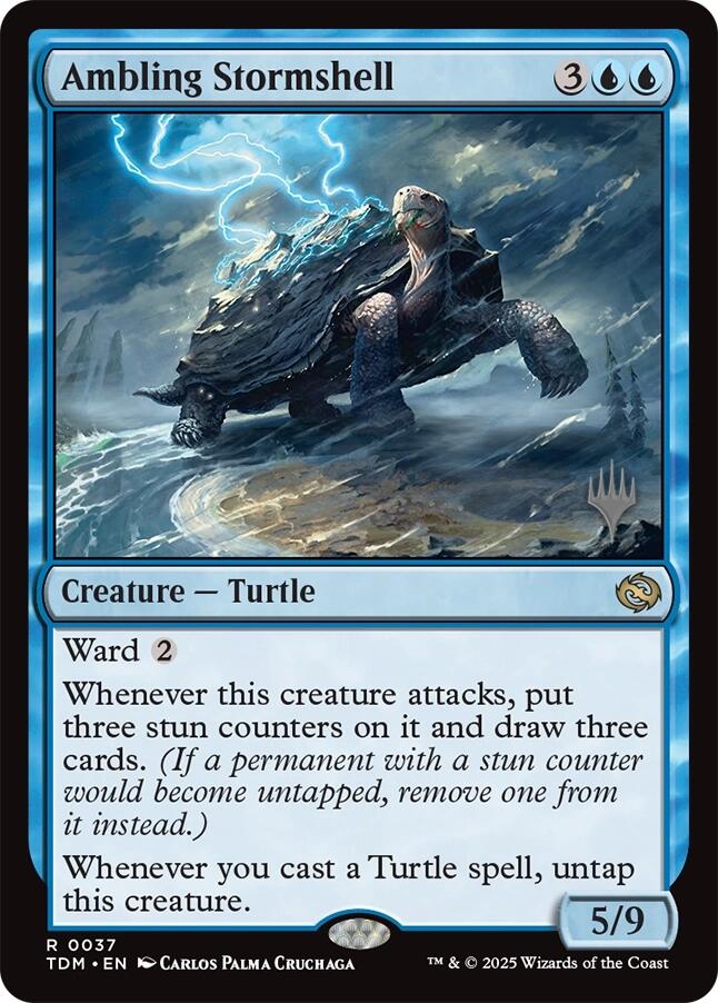 Ambling Stormshell [Tarkir: Dragonstorm Promos] | Tacoma Games