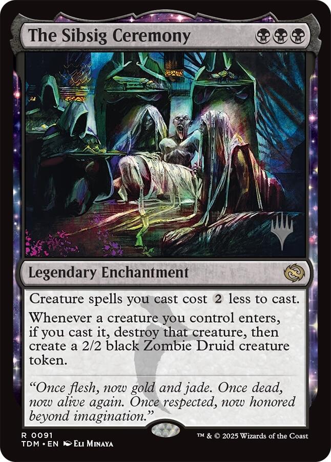 The Sibsig Ceremony [Tarkir: Dragonstorm Promos] | Tacoma Games