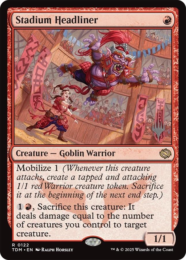 Stadium Headliner [Tarkir: Dragonstorm Promos] | Tacoma Games