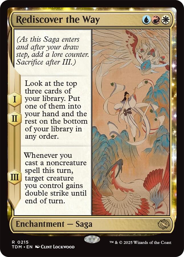 Rediscover the Way [Tarkir: Dragonstorm Promos] | Tacoma Games