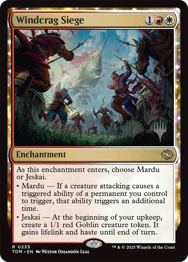 Windcrag Siege [Tarkir: Dragonstorm Promos] | Tacoma Games