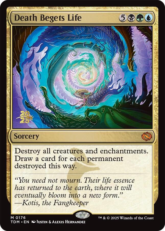 Death Begets Life [Tarkir: Dragonstorm Prerelease Promos] | Tacoma Games