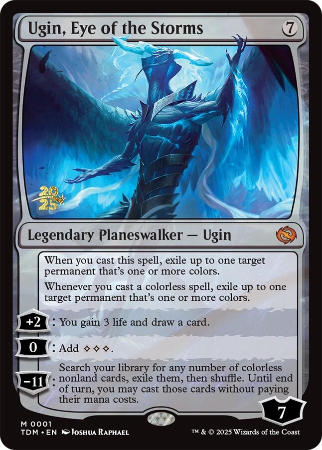 Ugin, Eye of the Storms [Tarkir: Dragonstorm Prerelease Promos] | Tacoma Games