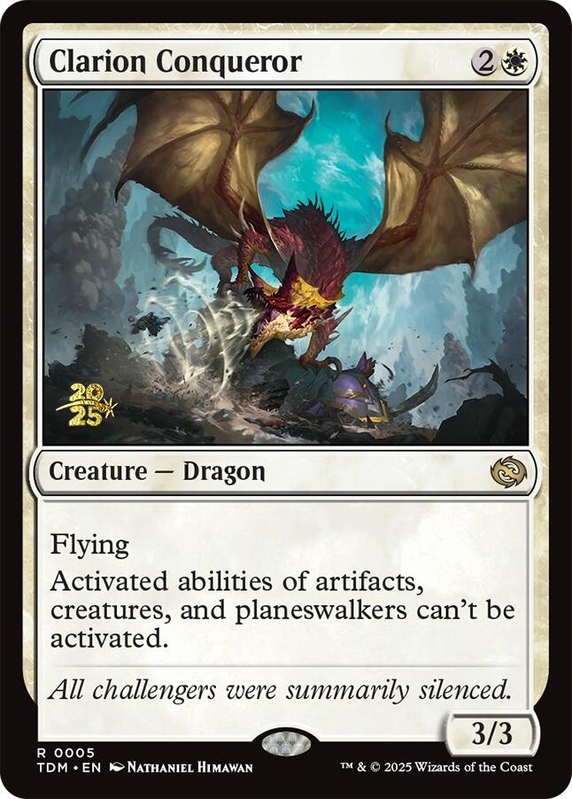 Clarion Conqueror [Tarkir: Dragonstorm Prerelease Promos] | Tacoma Games