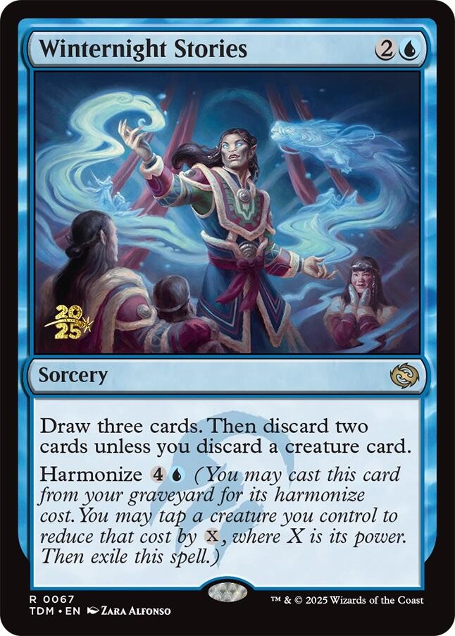Winternight Stories [Tarkir: Dragonstorm Prerelease Promos] | Tacoma Games