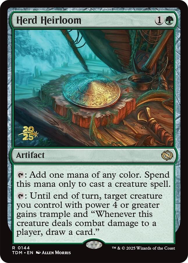 Herd Heirloom [Tarkir: Dragonstorm Prerelease Promos] | Tacoma Games