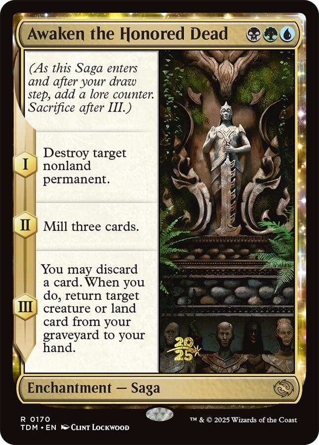 Awaken the Honored Dead [Tarkir: Dragonstorm Prerelease Promos] | Tacoma Games