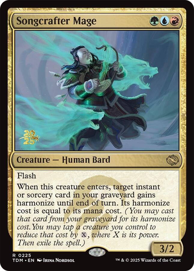 Songcrafter Mage [Tarkir: Dragonstorm Prerelease Promos] | Tacoma Games