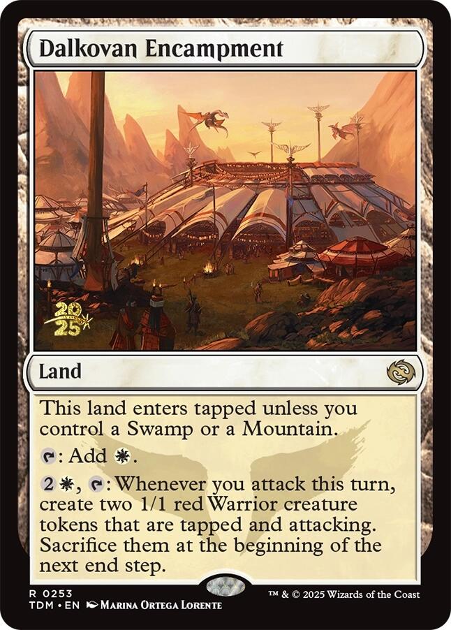 Dalkovan Encampment [Tarkir: Dragonstorm Prerelease Promos] | Tacoma Games