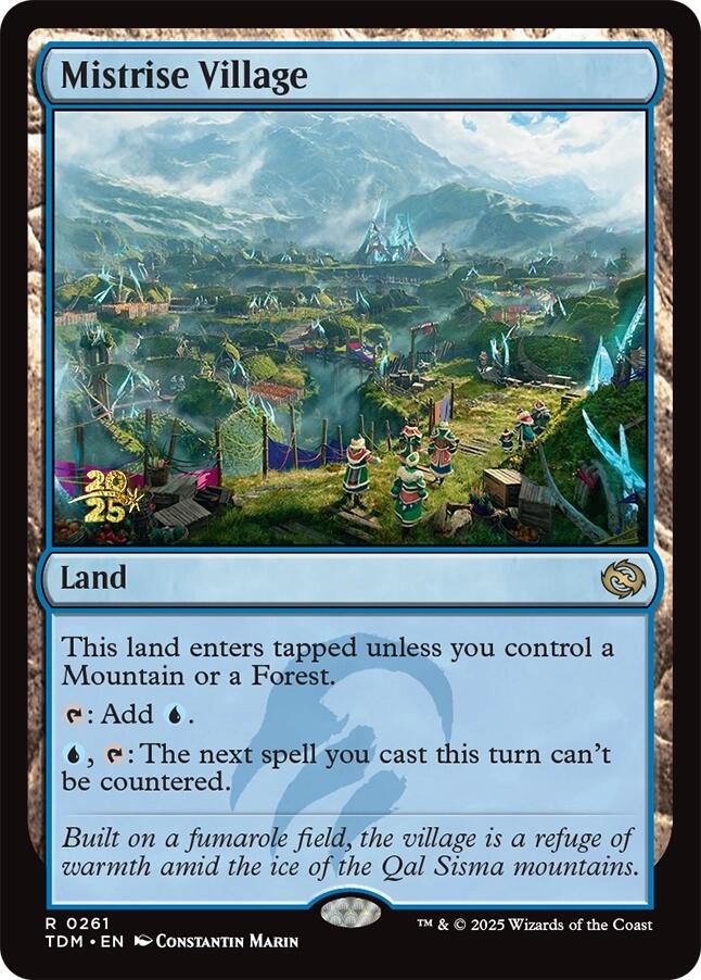Mistrise Village [Tarkir: Dragonstorm Prerelease Promos] | Tacoma Games