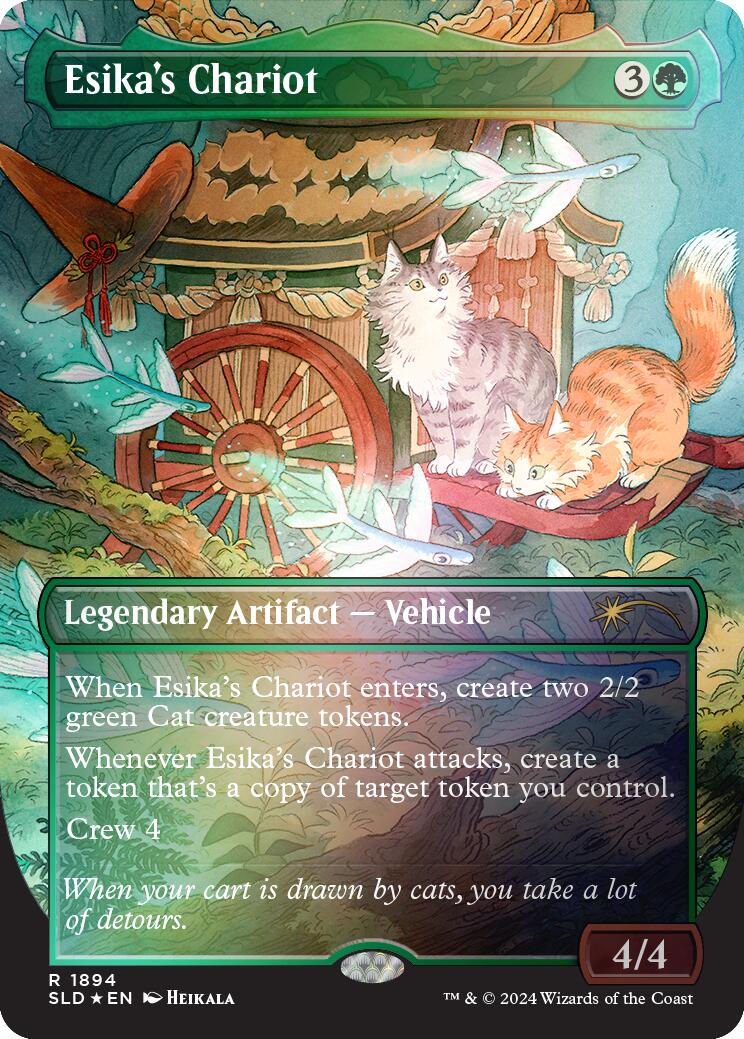 Esika's Chariot (Rainbow Foil) [Secret Lair Drop Series] | Tacoma Games