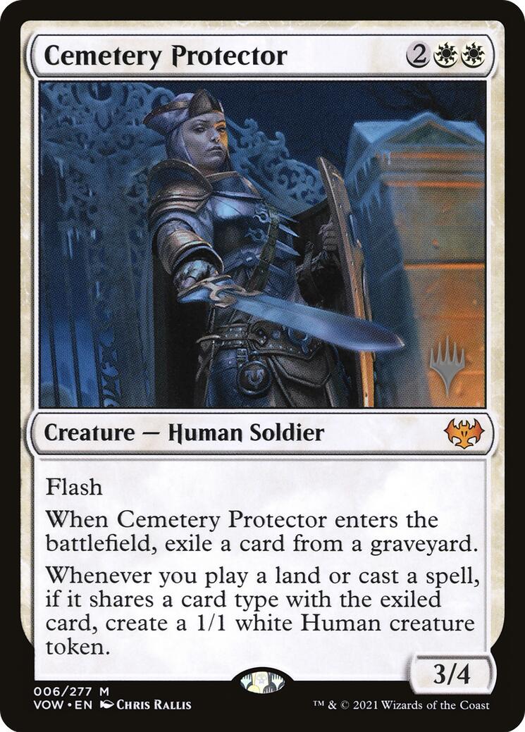 Cemetery Protector [Aetherdrift Promos] | Tacoma Games