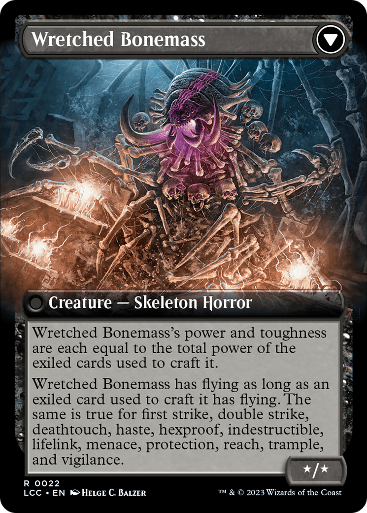 Altar of the Wretched // Wretched Bonemass (Extended Art) [The Lost Caverns of Ixalan Commander] | Tacoma Games