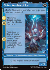 Jill, Shiva's Dominant // Shiva, Warden of Ice (Extended Art) [FINAL FANTASY] | Tacoma Games