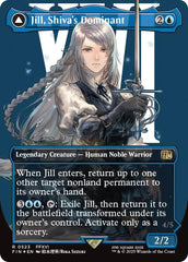 Jill, Shiva's Dominant // Shiva, Warden of Ice (Borderless) (Surge Foil) [FINAL FANTASY] | Tacoma Games