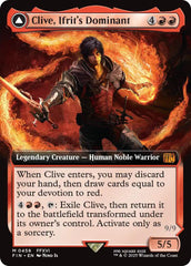 Clive, Ifrit's Dominant // Ifrit, Warden of Inferno (Extended Art) [FINAL FANTASY] | Tacoma Games