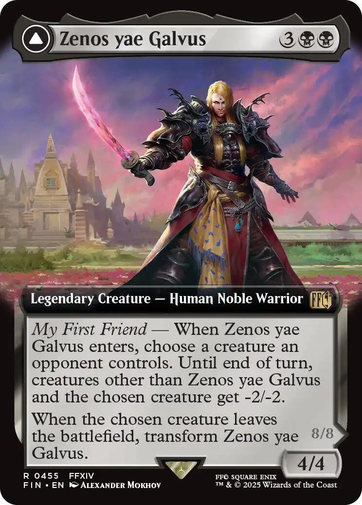 Zenos yae Galvus // Shinryu, Transcendent Rival (Extended Art) [FINAL FANTASY] | Tacoma Games