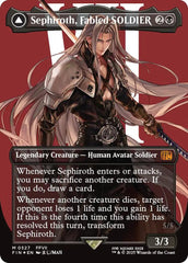Sephiroth, Fabled SOLDIER // Sephiroth, One-Winged Angel (Borderless) (Surge Foil) [FINAL FANTASY] | Tacoma Games