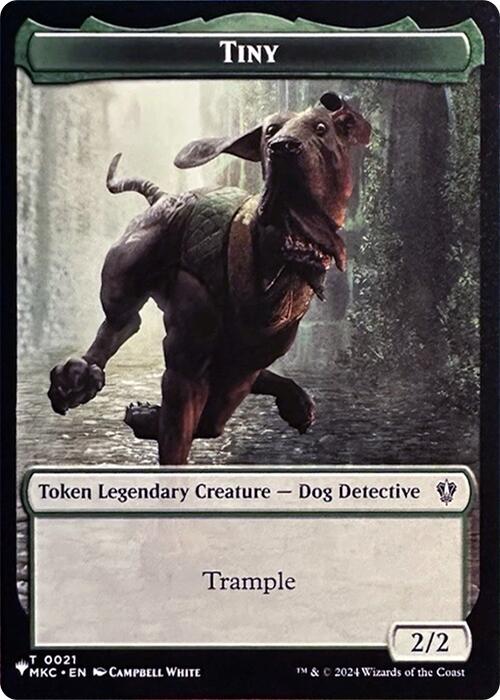 Tiny // City's Blessing Double-Sided Token [Secret Lair Drop Series] | Tacoma Games