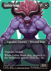 Vincent Valentine // Galian Beast (Borderless) (Surge Foil) [FINAL FANTASY] | Tacoma Games