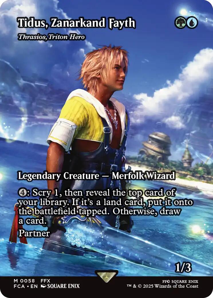 Tidus, Zanarkand Fayth - Thrasios, Triton Hero (Showcase) [FINAL FANTASY : Through the Ages] | Tacoma Games