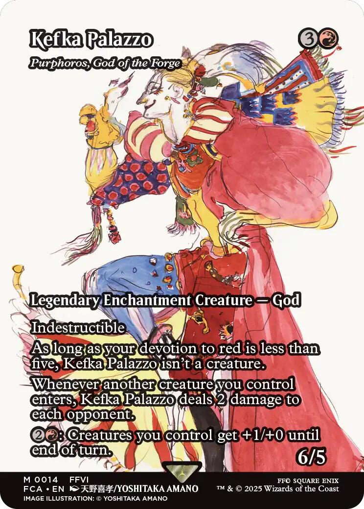 Kefka Palazzo - Purphoros, God of the Forge (Showcase) [FINAL FANTASY : Through the Ages] | Tacoma Games
