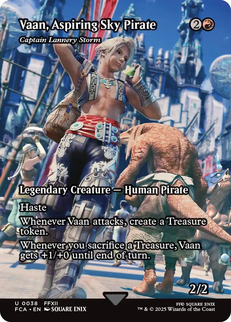 Vaan, Aspiring Sky Pirate - Captain Lannery Storm (Showcase) [FINAL FANTASY : Through the Ages] | Tacoma Games
