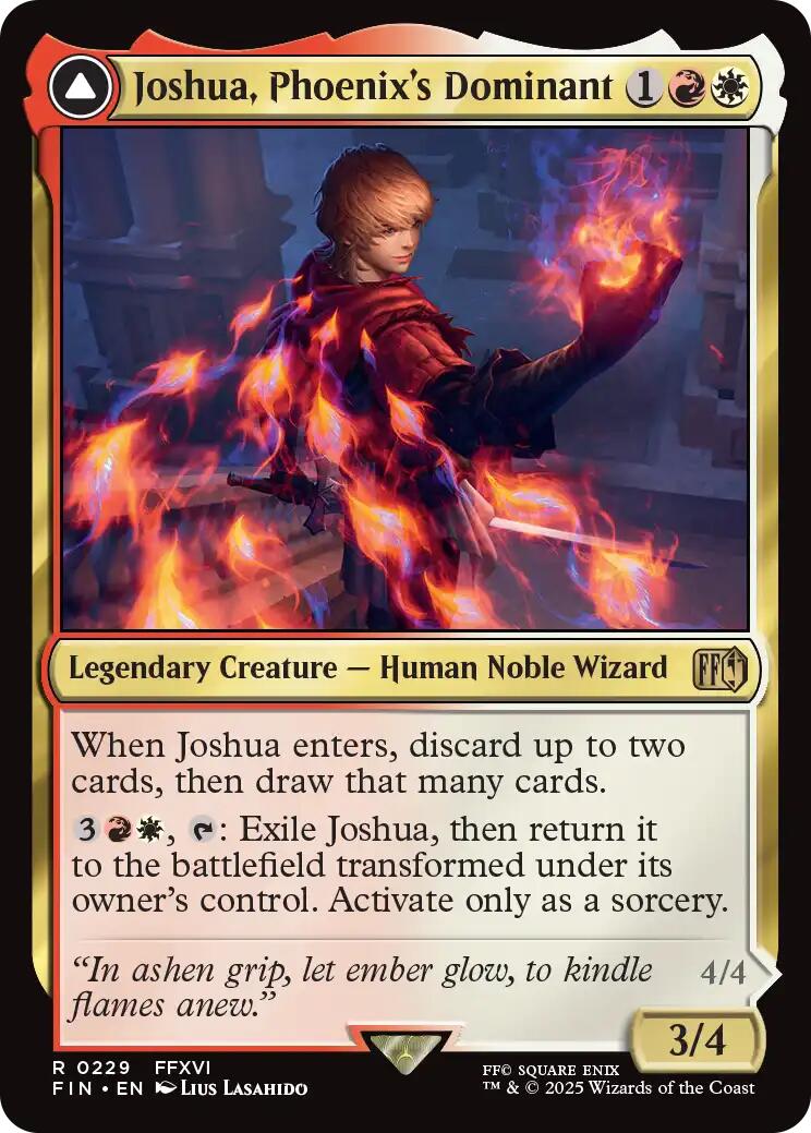 Joshua, Phoenix's Dominant [FINAL FANTASY] | Tacoma Games