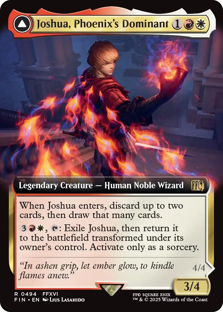 Joshua, Phoenix's Dominant (Extended Art) [FINAL FANTASY] | Tacoma Games