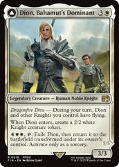 Dion, Bahamut's Dominant // Bahamut, Warden of Light [FINAL FANTASY] | Tacoma Games