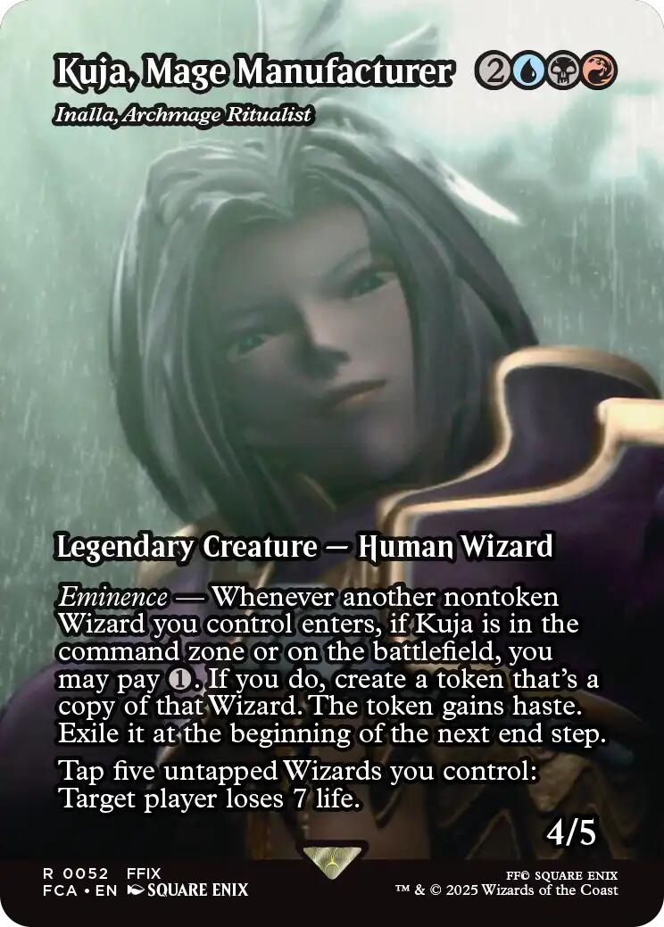Kuja, Mage Manufacturer - Inalla, Archmage Ritualist (Showcase) [FINAL FANTASY : Through the Ages] | Tacoma Games