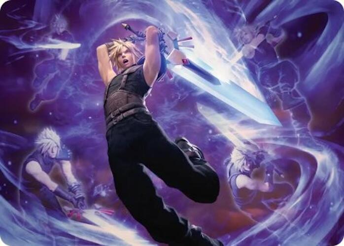 Cloud's Limit Break Art Card [FINAL FANTASY Art Series] | Tacoma Games