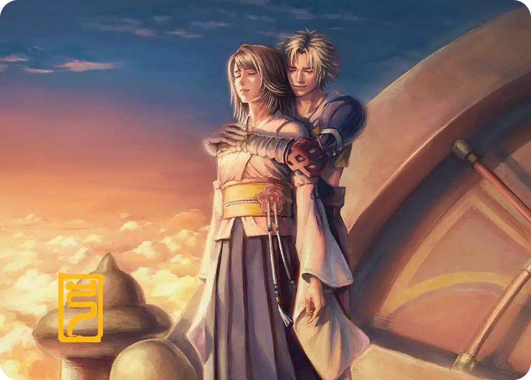 Farewell Art Card (Gold-Stamped Signature) [FINAL FANTASY Art Series] | Tacoma Games