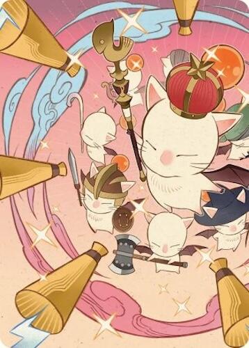 Summon: Good King Mog XII Art Card [FINAL FANTASY Art Series] | Tacoma Games