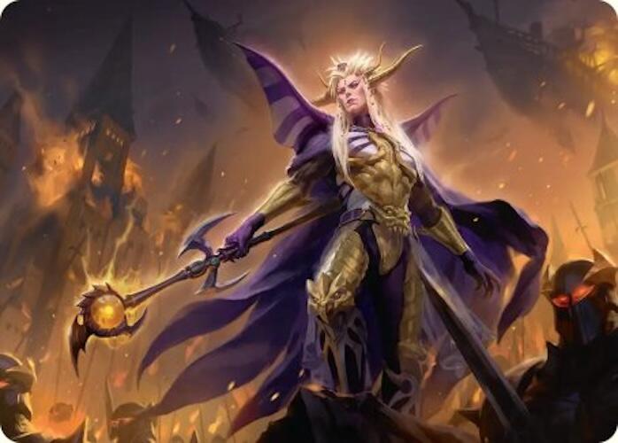 The Emperor of Palamecia Art Card [FINAL FANTASY Art Series] | Tacoma Games