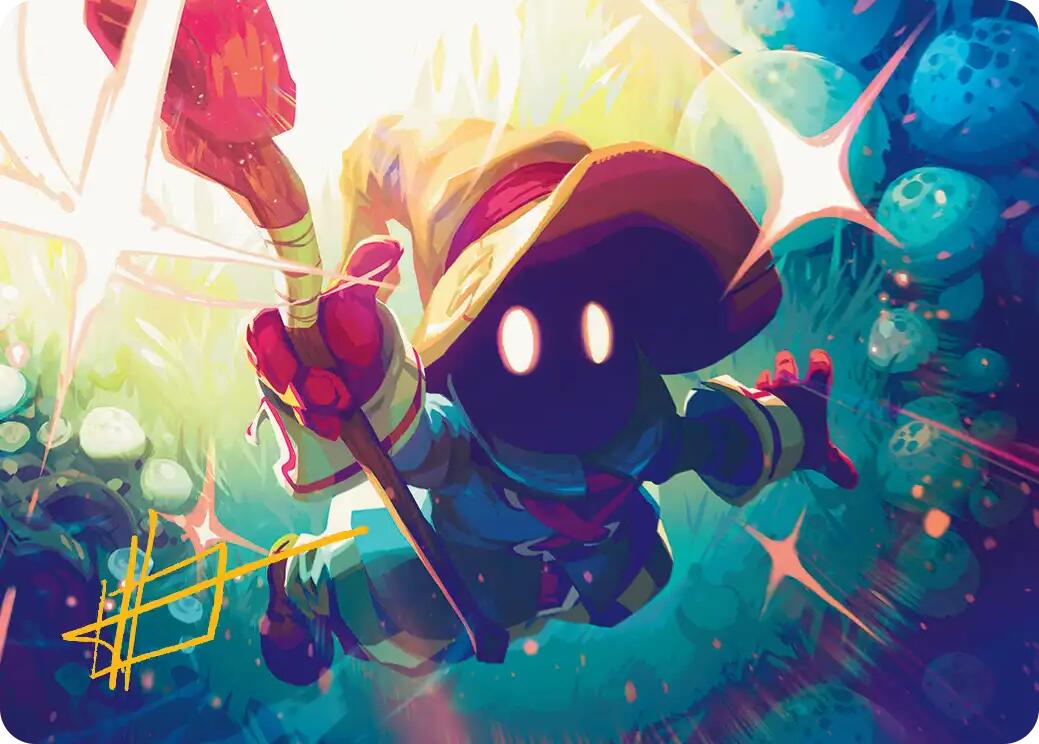 Vivi Ornitier Art Card (Gold-Stamped Signature) [FINAL FANTASY Art Series] | Tacoma Games